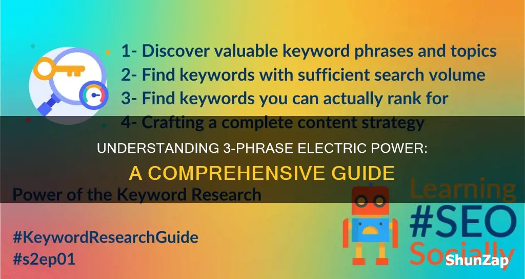 what does 3 phrase electric mean