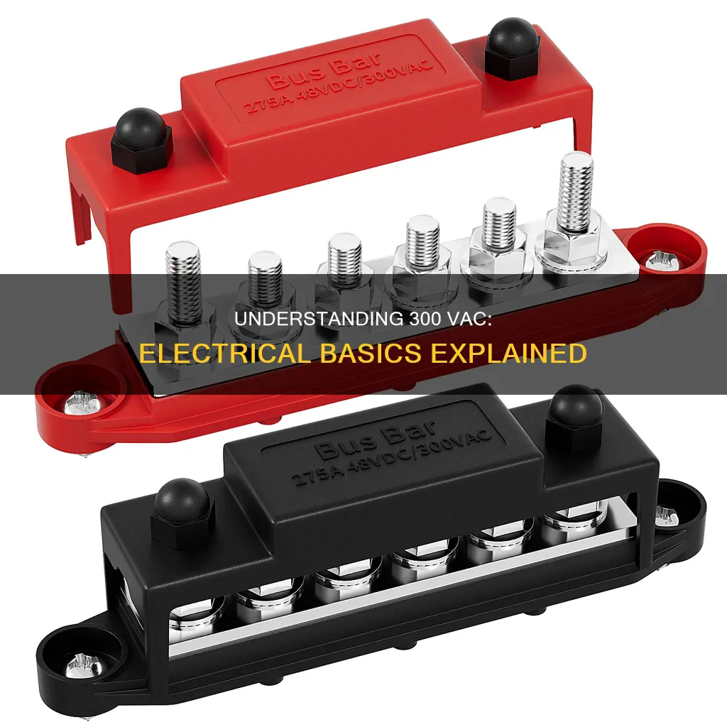 what does 300 vac mean in electrical terms