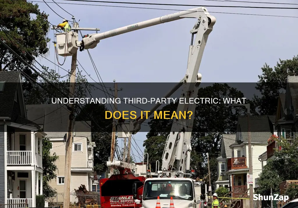 what does 3rd party electric mean