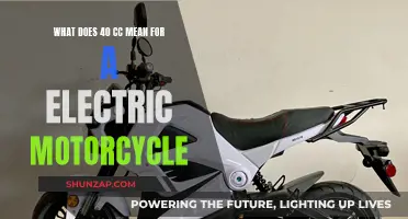 Understanding Electric Motorcycles: 40 CC Explained