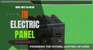 Understanding the Significance of '50' in Your Electric Panel