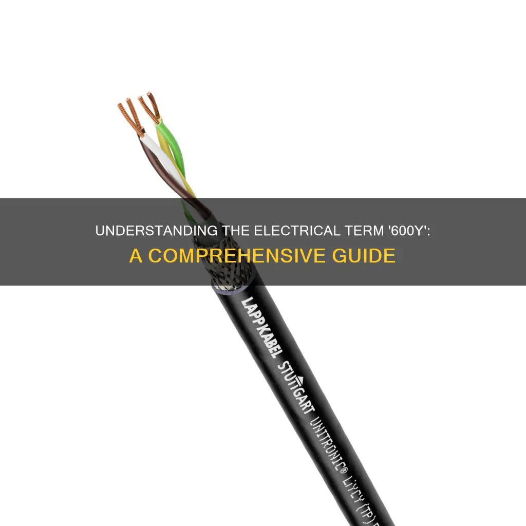what does 600 y mean electrical