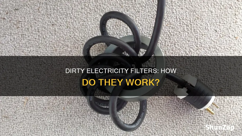 what does a dirty electricity filter do