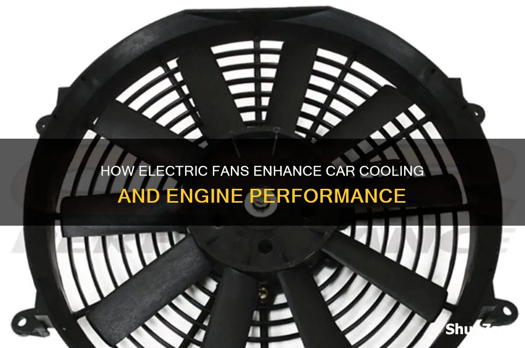 what does a electric fan do in a car