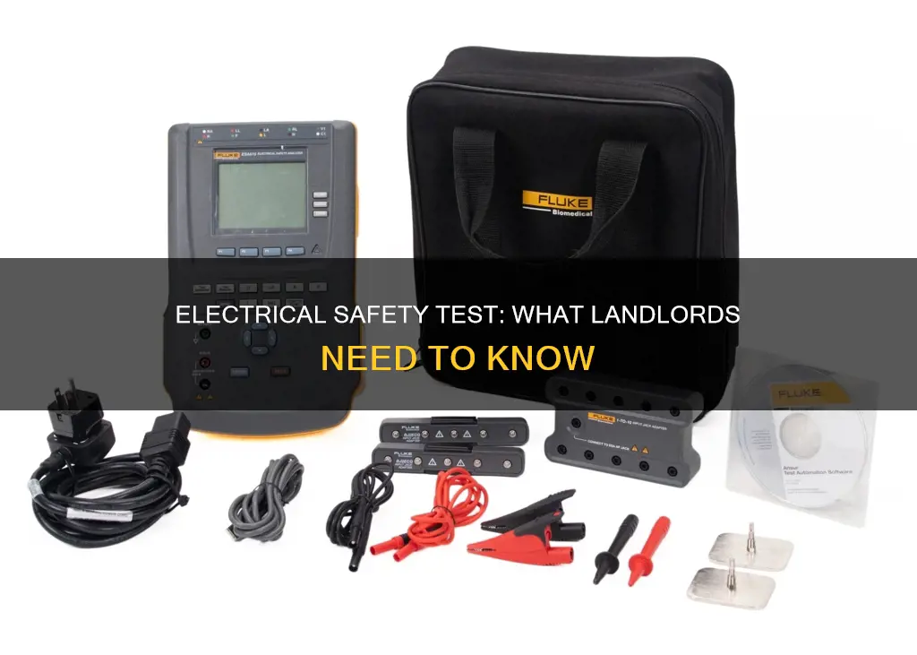what does a landlord electrical test involve
