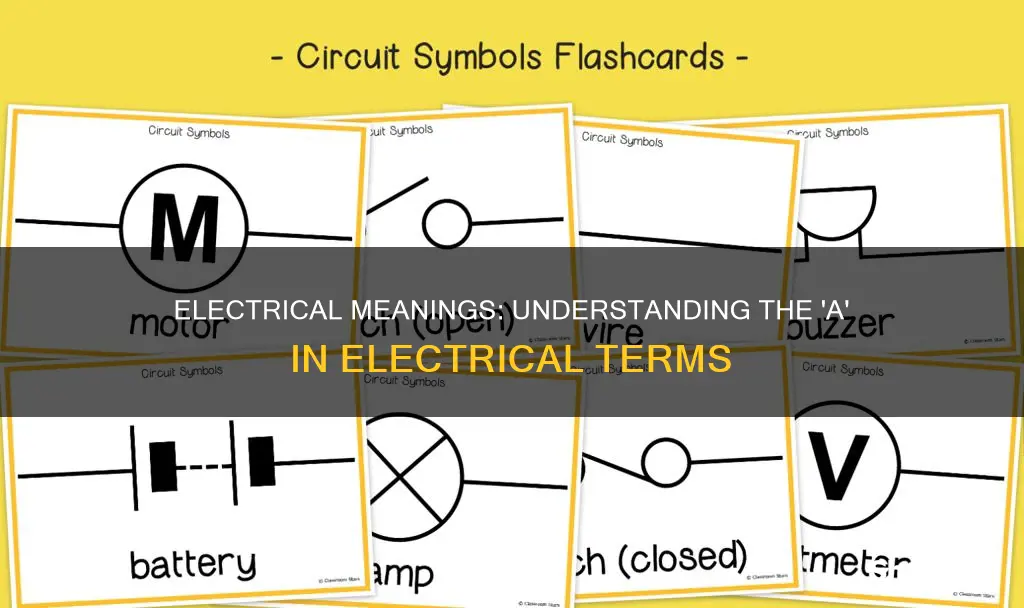 what does a mean electrically