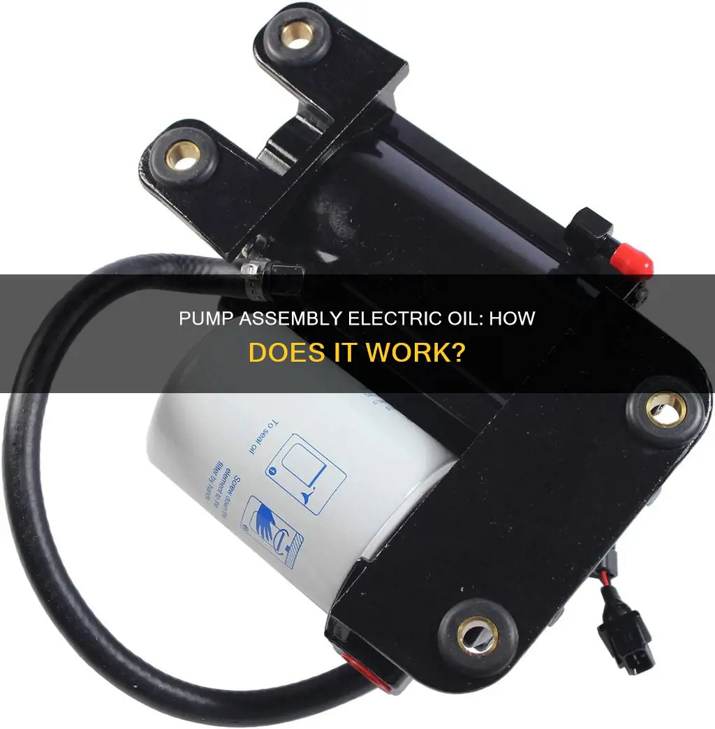 what does a pump assembly electric oil