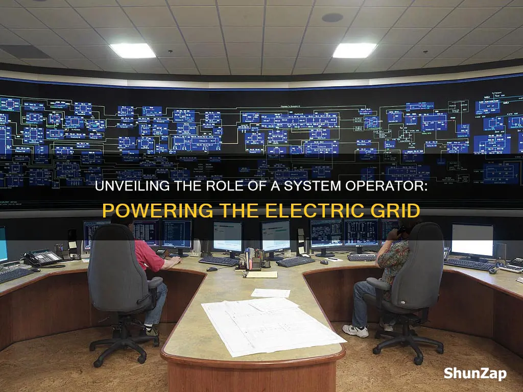 what does a system operator do electric company