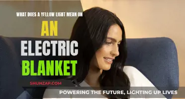 Electric Blanket Yellow Light: What It Means and What to Do