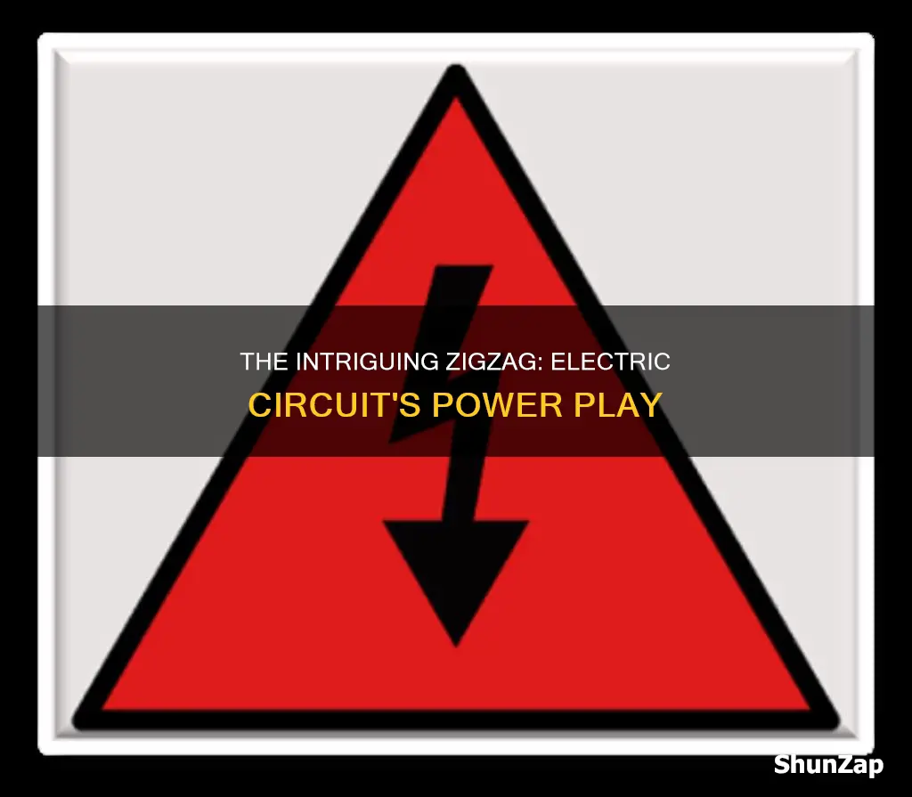 what does a zigzag mean in a electrical circuit