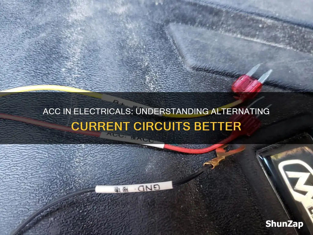 what does acc mean in electrical
