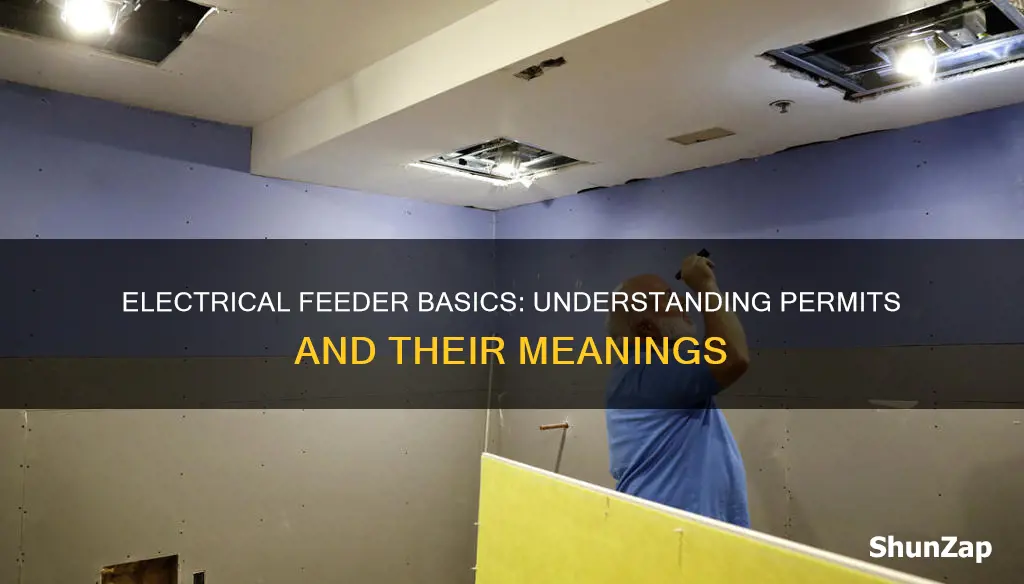 what does additional feeder mean in electrical permit