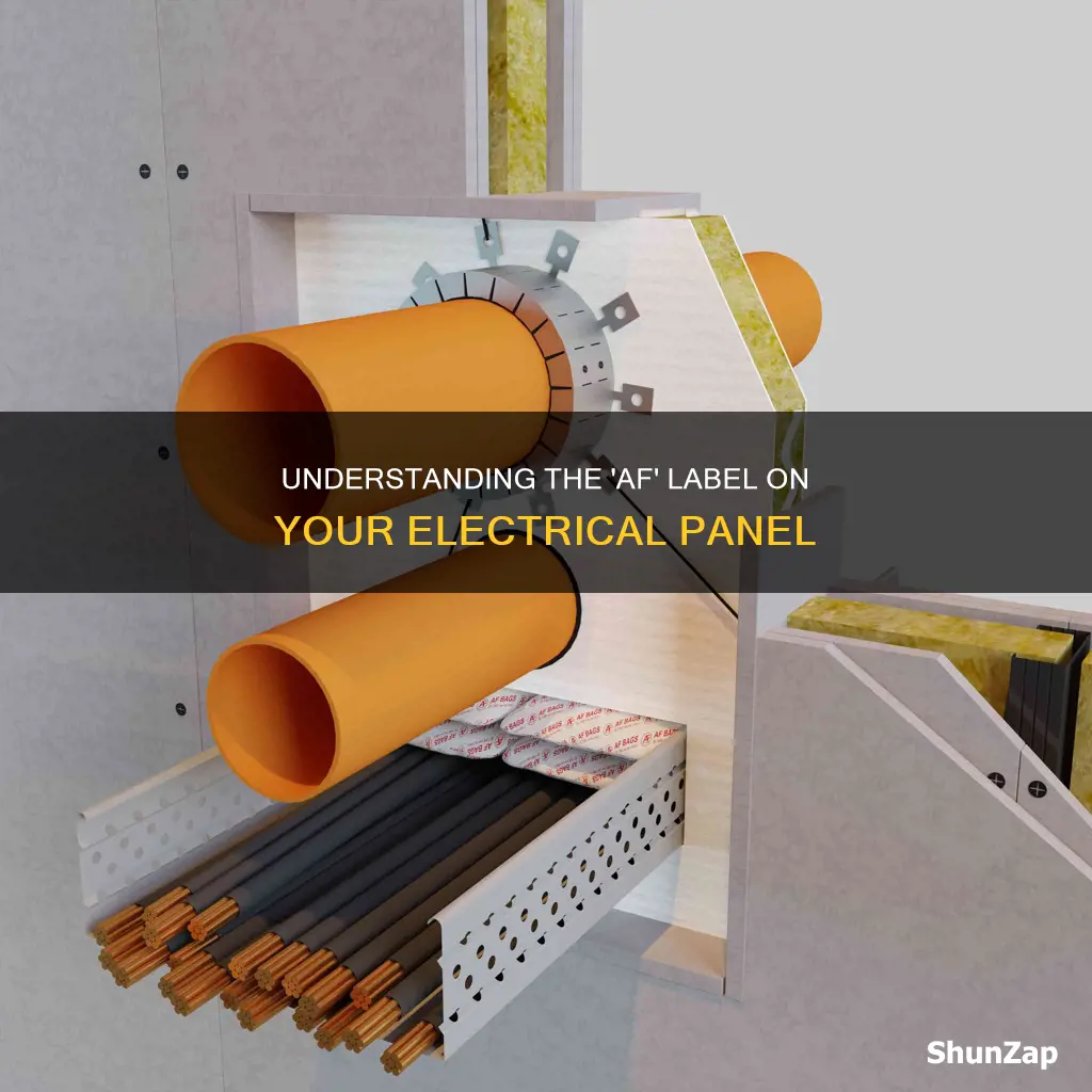 what does af mean on electrical panel type