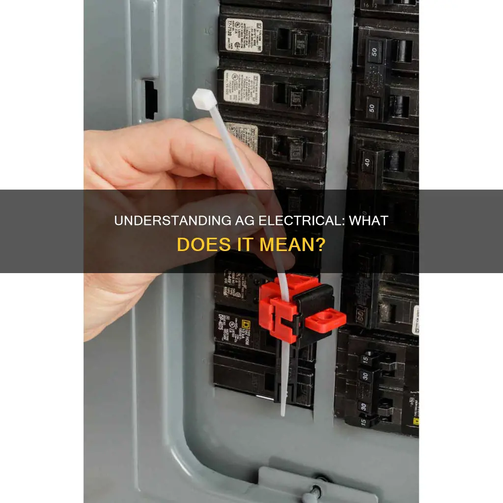what does ag stand for in electrical