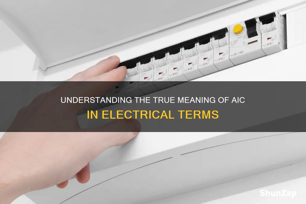 what does aic actually mean electrical terms
