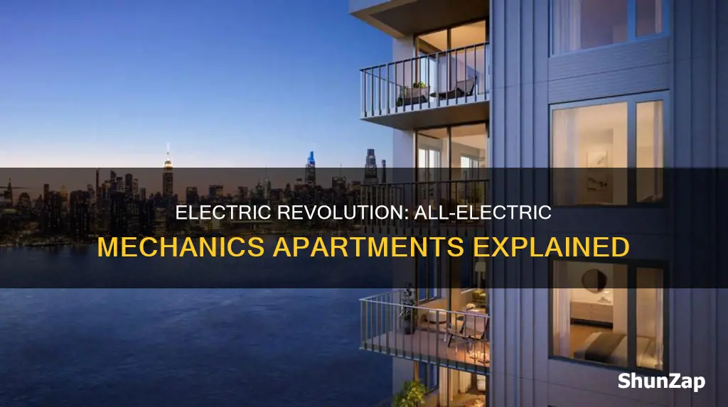 what does all electric mechanicals apartments mean