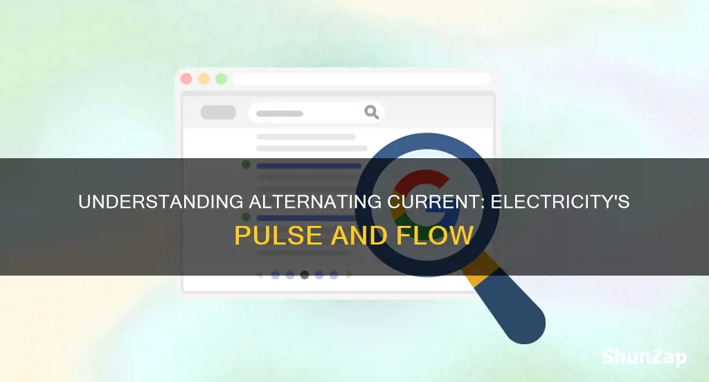 what does alternating current mean in electricity