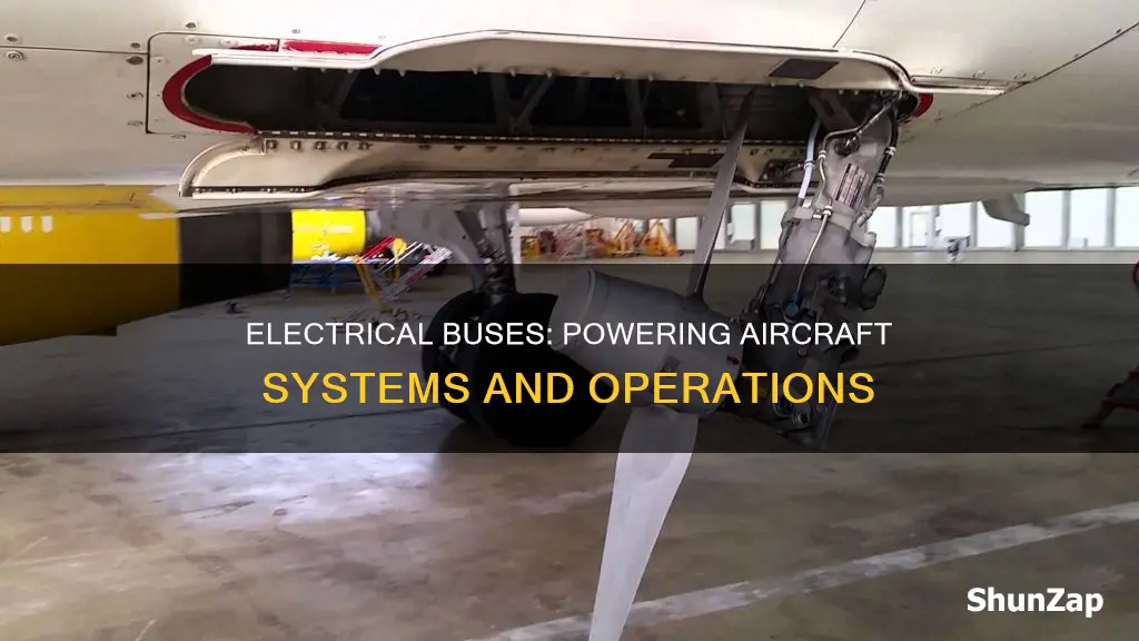 what does an aircraft electrical bus do