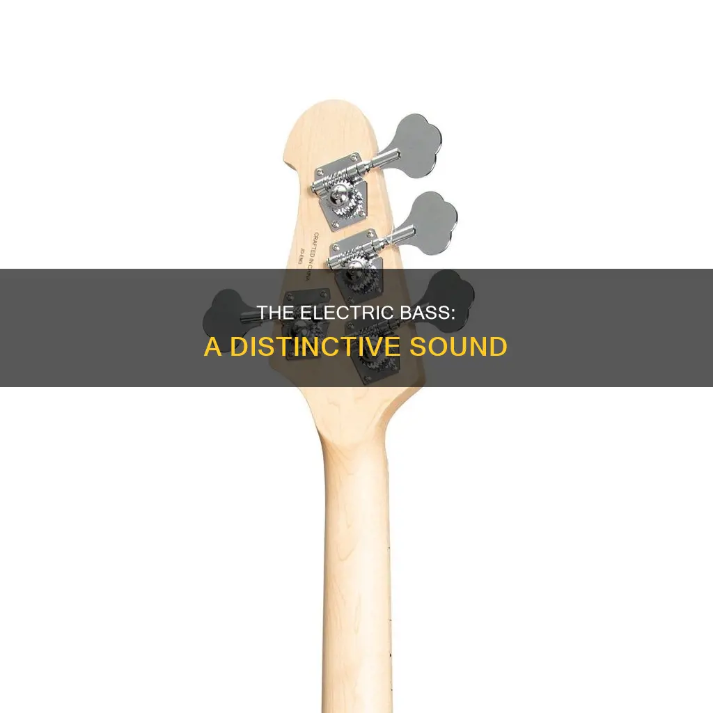 what does an electric bass sound like