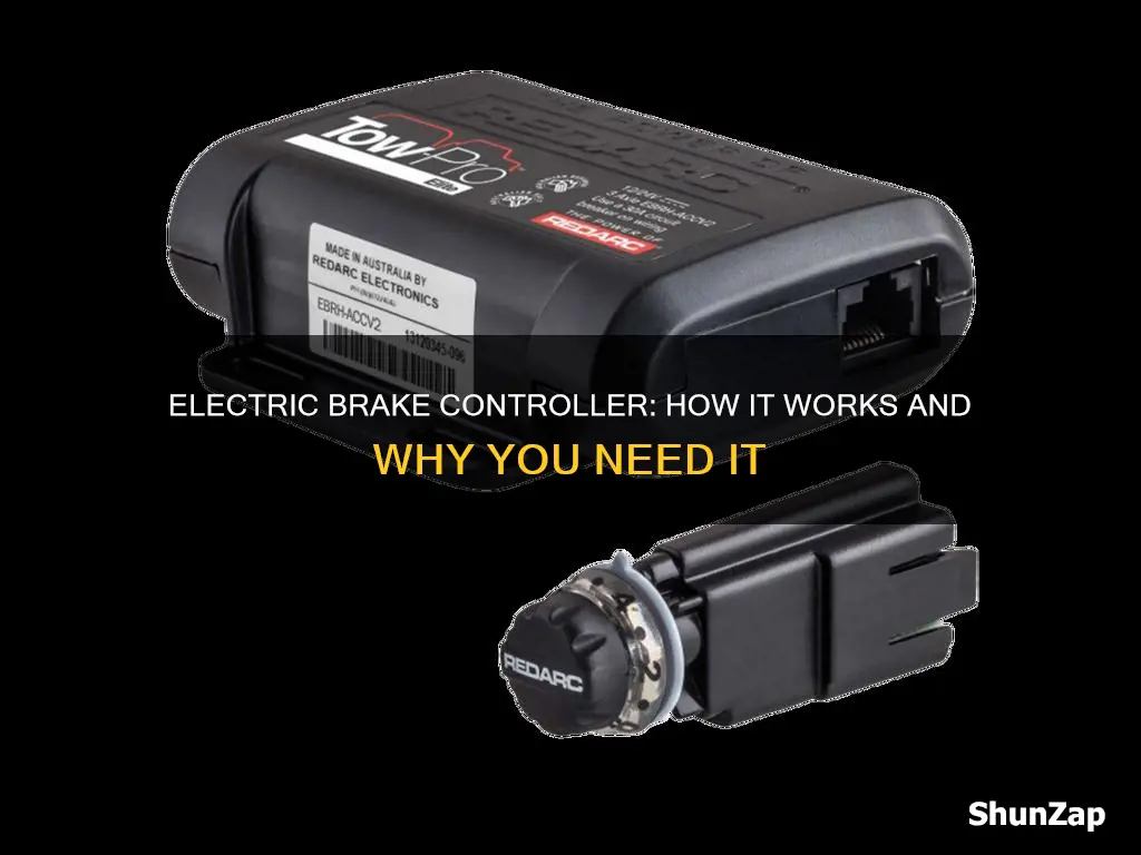 what does an electric brake controller do
