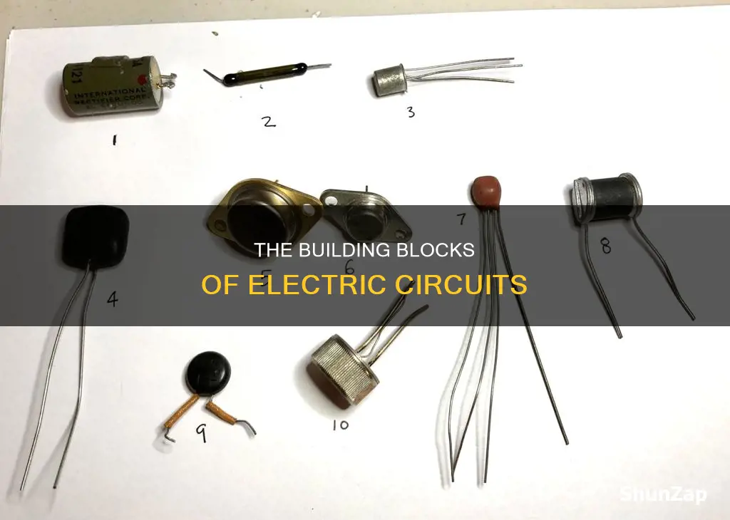 what does an electric circuit consist of