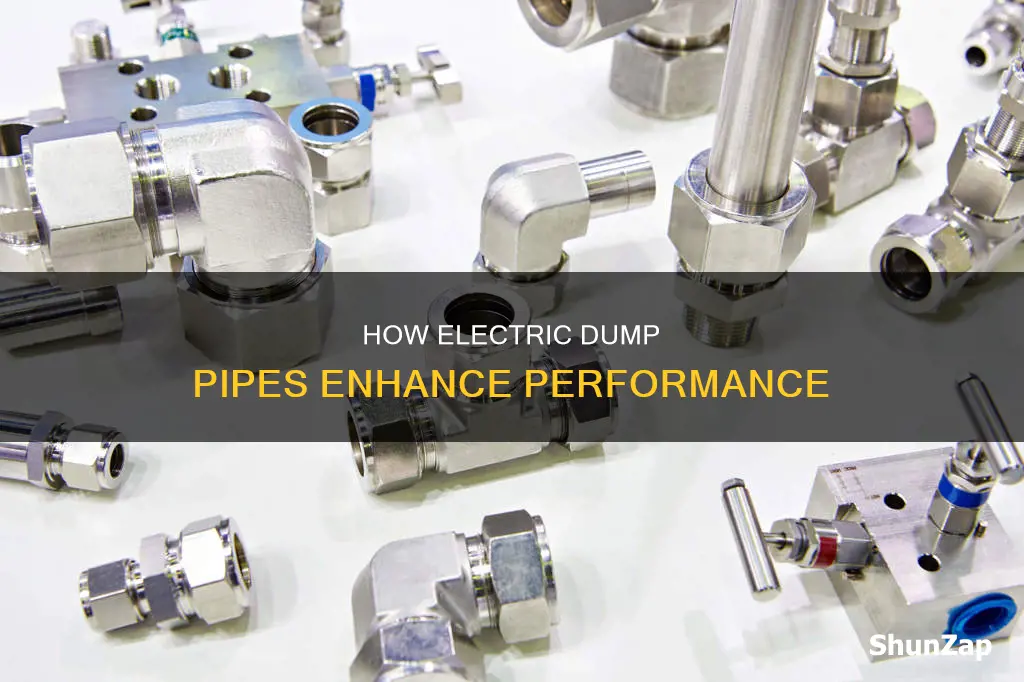 what does an electric dump pipe do