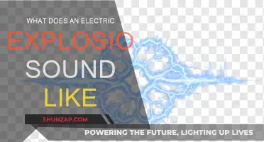 Electric Explosions: Sounds of Danger