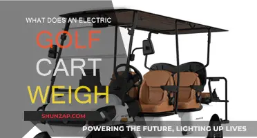 Golf Cart Weight: How Much Do They Weigh?