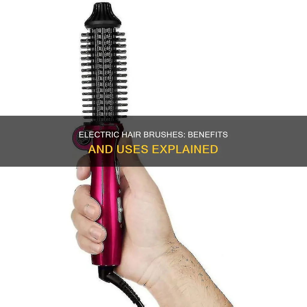 what does an electric hair brush do