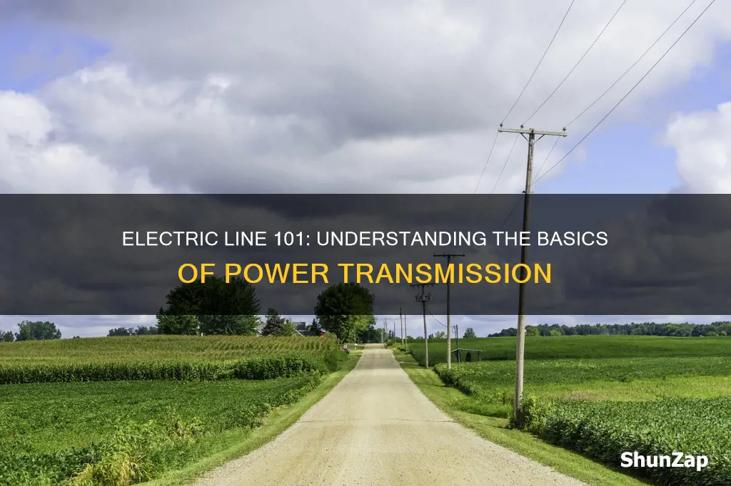 what does an electric line look like