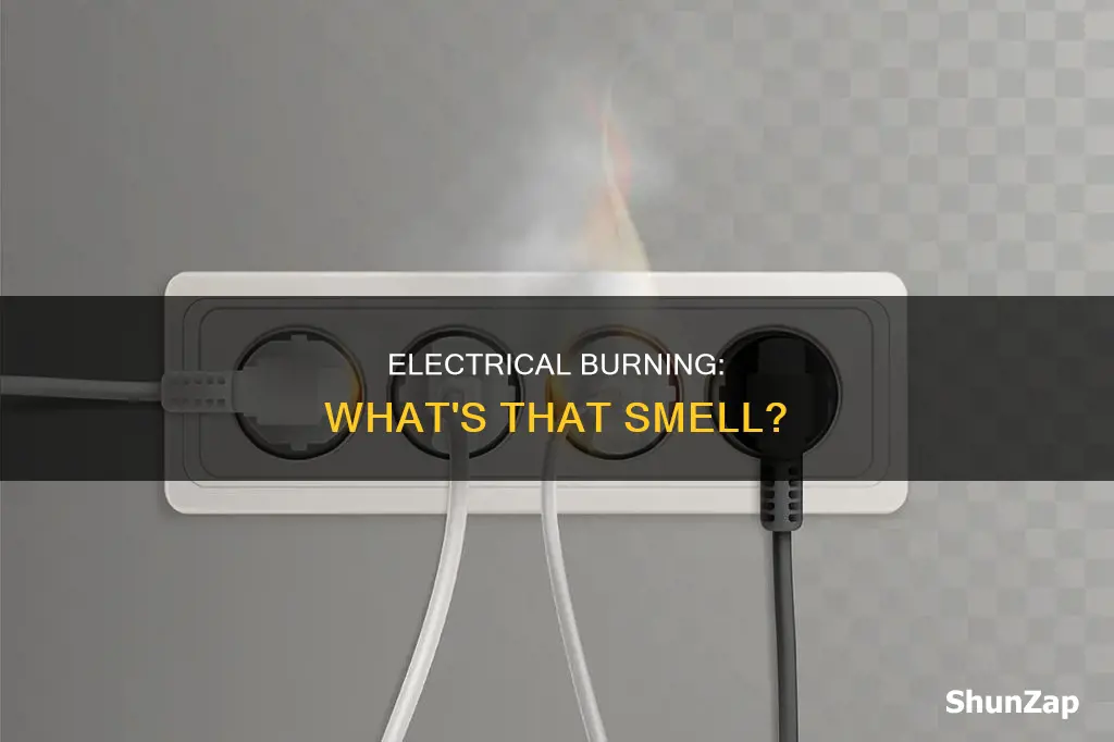 what does an electrical burning smell like