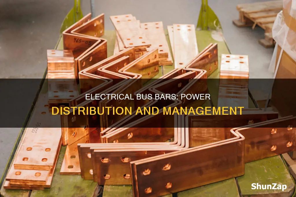 what does an electrical bus bar do