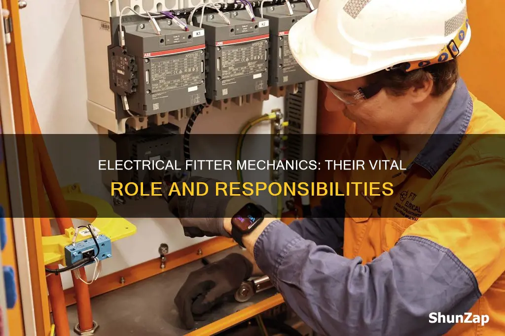what does an electrical fitter mechanic do