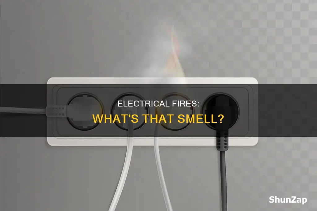 what does an electrical fore smell like