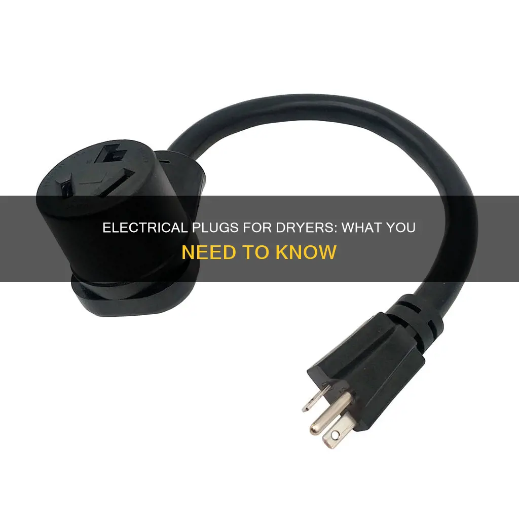 what does an electrical plug for dryer