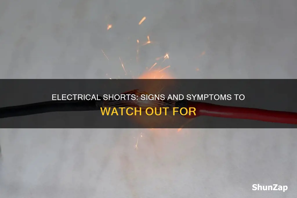 what does an electrical short look like