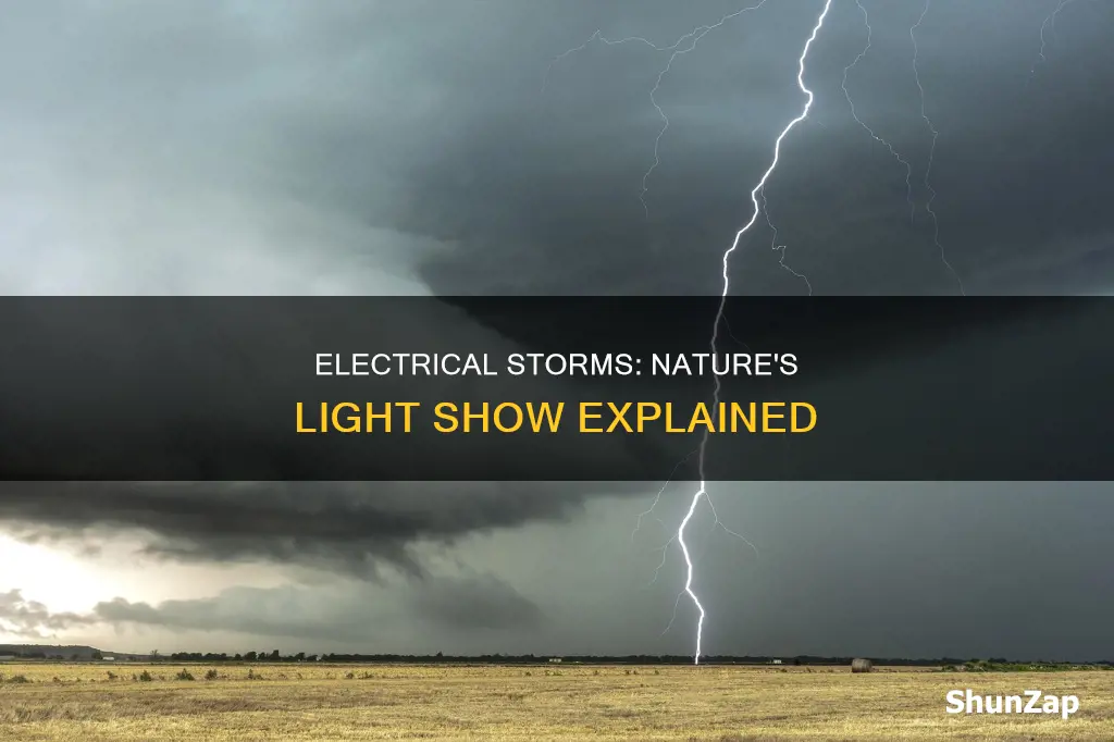 what does an electrical storm look like