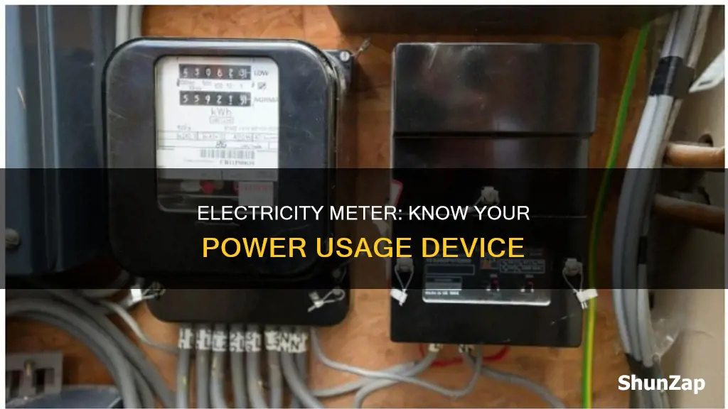 what does an electricity metre look like