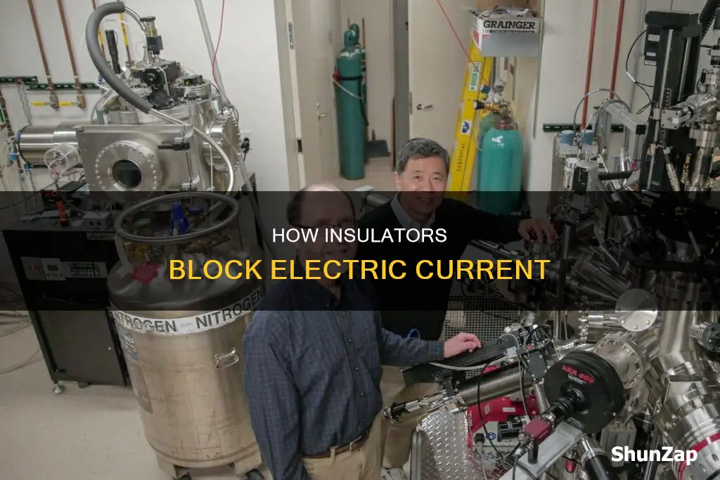 what does an insulator do to electricity