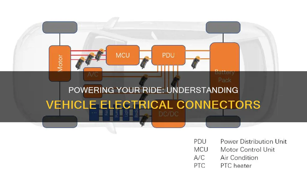 what does an vehicle electrical connector do