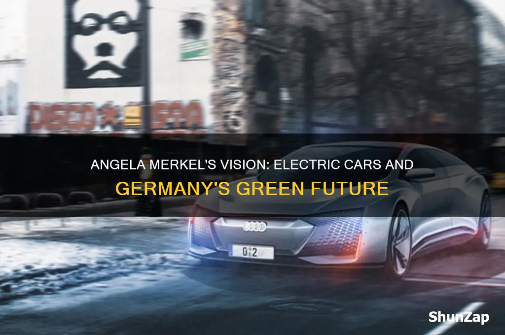 what does angela merkel say about electric cars