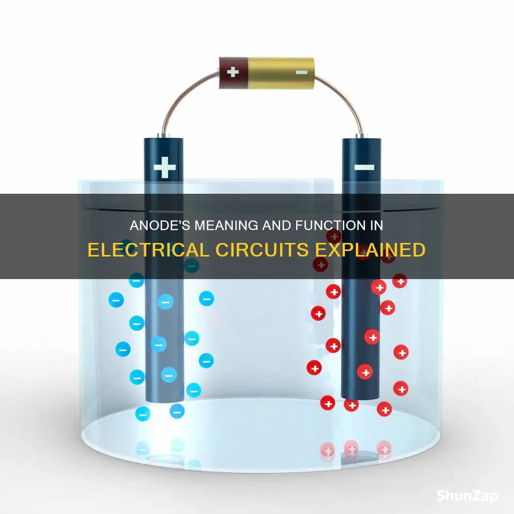 what does anode mean in electricity