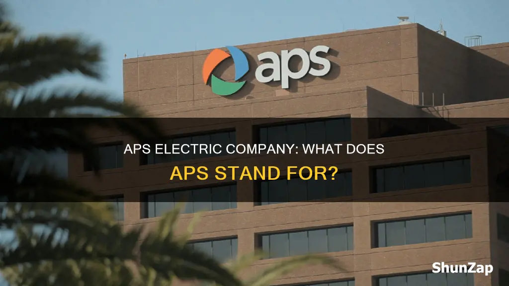 what does aps electric company stand for