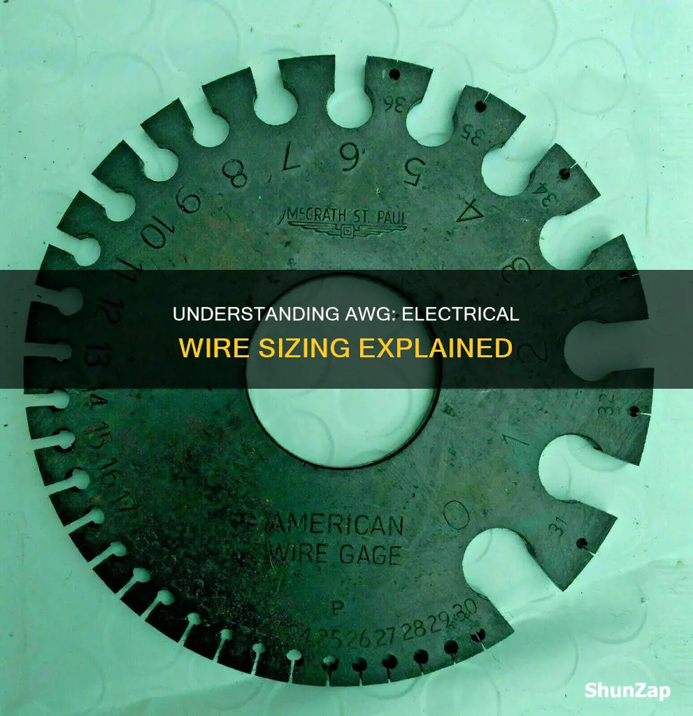 what does awg stand for in electrical