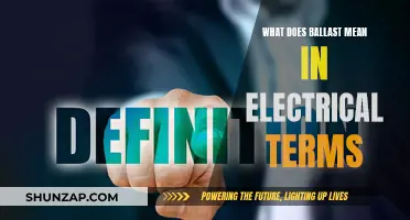 Understanding Ballast: Electrical Definition and Applications
