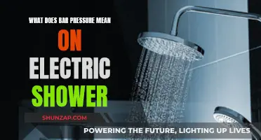 Understanding Electric Shower Performance Through Bar Pressure