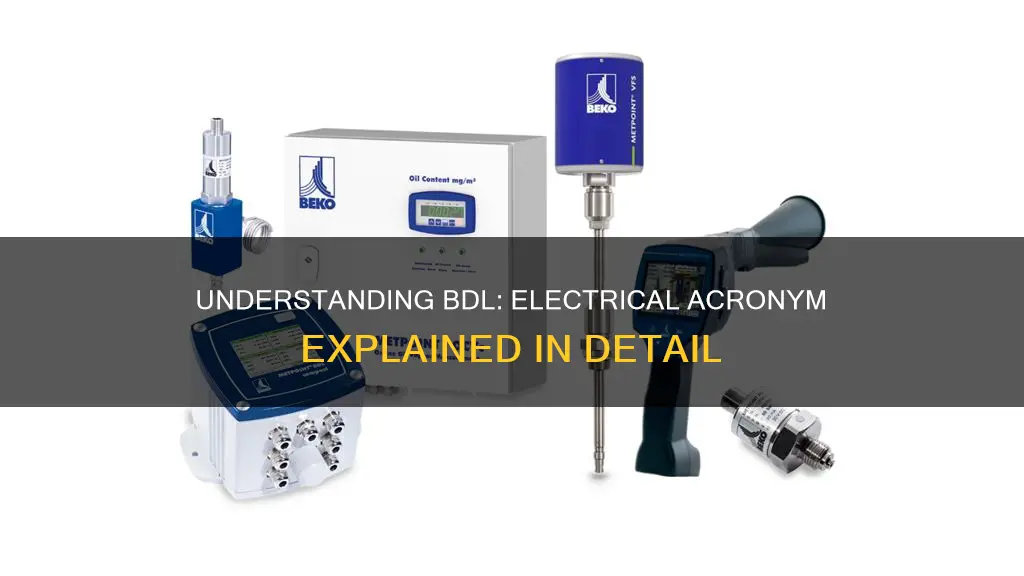 what does bdl mean in electrical