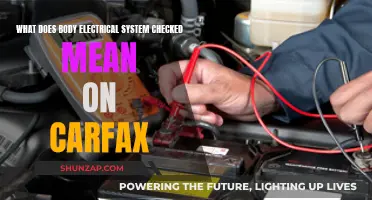 Understanding Carfax: Body Electrical System Checked Explained