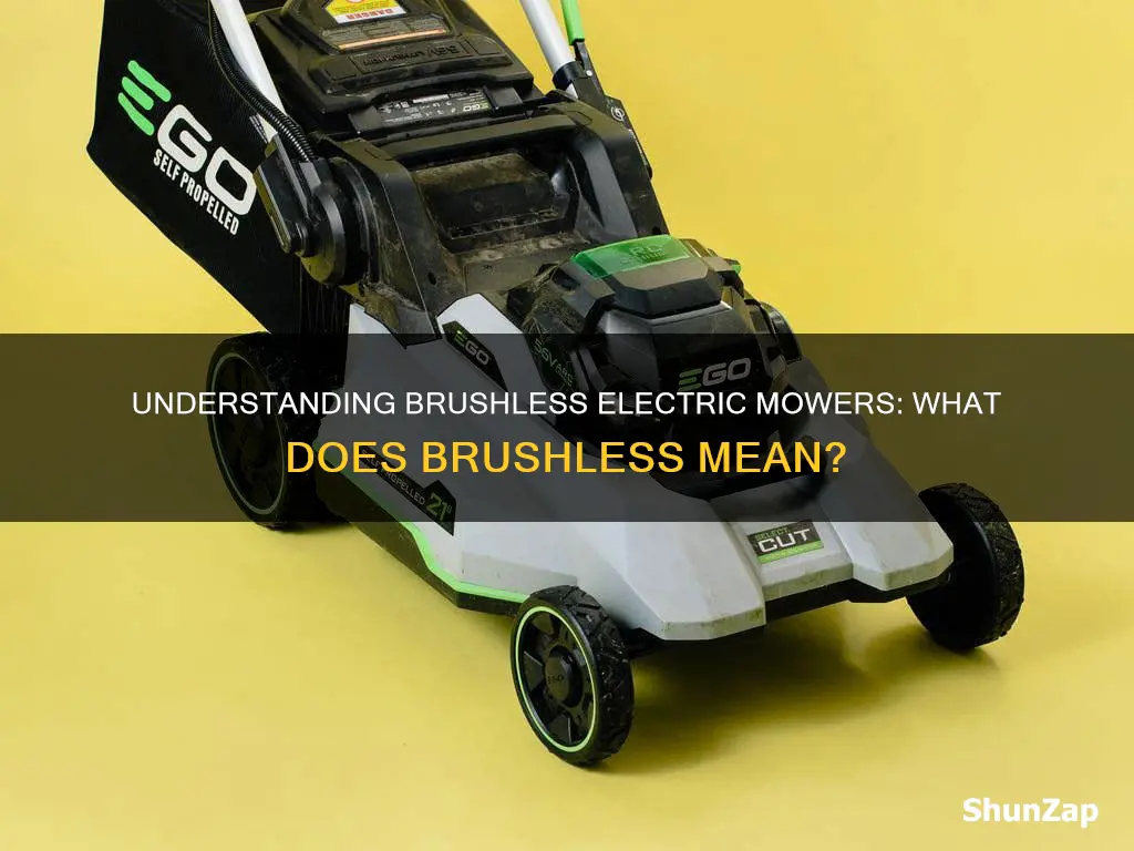 what does brushless mean on electric mower