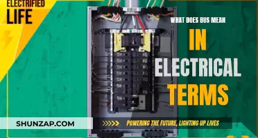 Understanding the Electrical Term 'Bus' and Its Usage